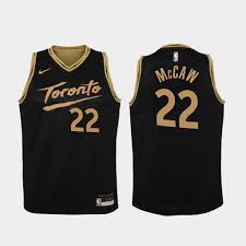 The professor and the madman. Youth 2021 Raptors Patrick Mccaw City Edition Black Jersey