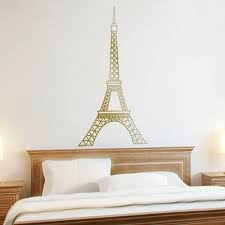 Eiffel Tower Wall Decals Stickers