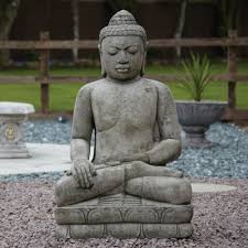 Buddha Statue Border Stoneware