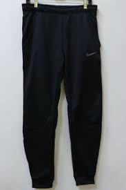 Details About Nike Therma Dri Fit Training Pants Black Gray Joggers Tapered Sweatpants Men Sz