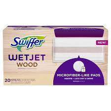 swiffer wetjet wood mopping refill pads