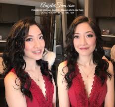 chinese asian volume curls hair style