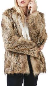 Top Women S Kate Faux Fur Coat