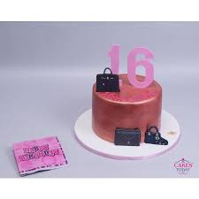 Today is a very special day because it is the day when i first. Sweet 16 Birthday Cake A1074