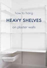 on horsehair plaster walls