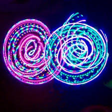 Candy Blizzard Led Hula Hoop Minis Doubles Ruby Hooping