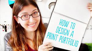 how to design a print portfolio you