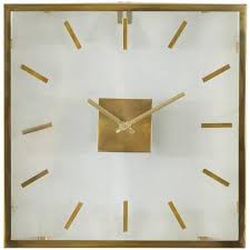 Gold Stainless Steel Og Wall Clock