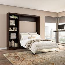 Pur Chocolate Full Wall Bed From Bestar