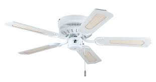 ceiling fan white liane with pull cord