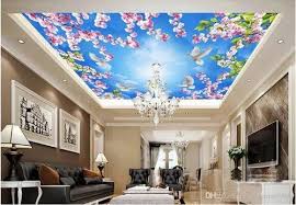 divine vinyl ceiling wallpapers