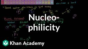 Nucleophilicity Nucleophile Strength Video Khan Academy