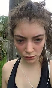 of lorde without makeup
