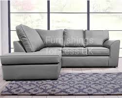 leather corner sofa brown black or grey