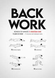 no equipment back workouts collection
