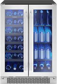 freestanding beverage refrigerator