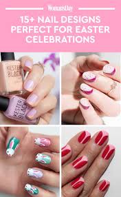 Seasonal nails makes for some of the funnest manicures around! 16 Cute Easter Nail Designs Best Easter Nails Nail Art Ideas