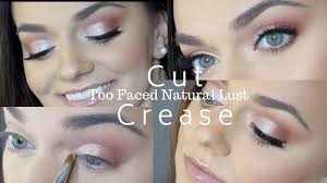too faced natural palette tutorial
