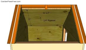 Dog House Roof Plans Free Garden