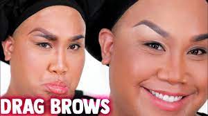 how to get drag queen brows