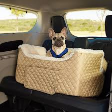 Snoozer Large Lookout Pet Car Seat Khaki