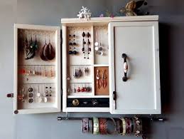 Jewelry Cabinet White Jewelry Storage