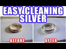 how to clean silver jewelry at home