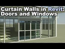 Windows On Curtain Walls In Revit
