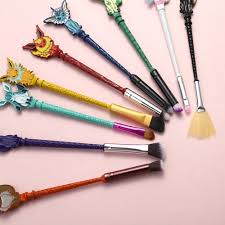 anime pokemon go eevee make up brushes