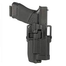 Blackhawk Cqc Serpa Holster Glock 17 22 31 With Mounted Night Ops Xiphos Polymer Black