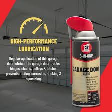 garage door lube with smart straw spray