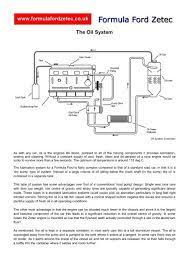 the oil system pdf formula ford zetec