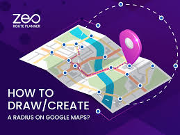 how to draw create a radius on google maps