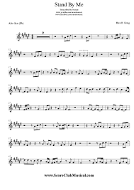 sheet for alto saxophone