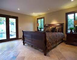 75 traditional travertine floor bedroom