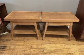 Pair Of End Tables By Mersman 1950s Circa