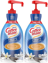 Coffeemate creamer is non dairy, lactose free and cholesterol free. Buy Nestle Coffee Mate Coffee Creamer French Vanilla Concentrated Liquid Pump Bottle Non Dairy No Refrigeration 50 7 Fl Oz Pack Of 2 Online In Turkey B000yuoy30