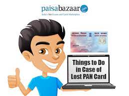 pan card lost know process to apply