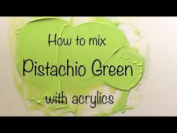 How To Make Pistachio Green Acrylics