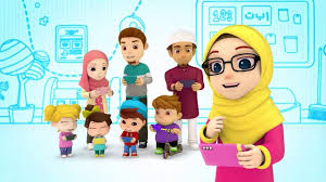 Kartunnya sangat lucu dan menyenangkan yah :) kali ini saya akan menggambar. Omar Hana Edutaining Muslim Children Via Cartoons And Mobile App Halalop