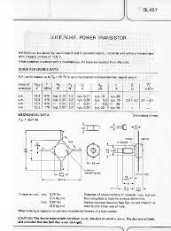 blx67 datasheet uhf vhf power transistor