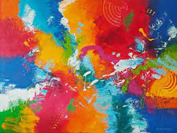Bright Colors 3 Painting By Artseeker