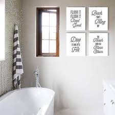 Bathroom Quotes And Sayings Art Prints