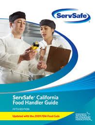 servsafe california food handler card