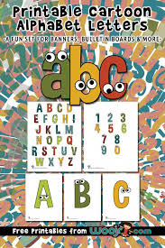 Add cut out numbers to cut out letters to makes signs with impact to celebrate birthdays, new year parties and more. Printable Bubble Letters Woo Jr Kids Activities