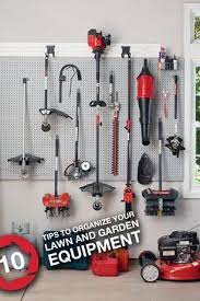 Organize Your Lawn And Garden Equipment