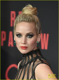 jennifer lawrence stuns at red sparrow
