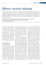 pdf motor neurone disease
