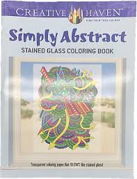 Creative Haven Simply Abstract Stained