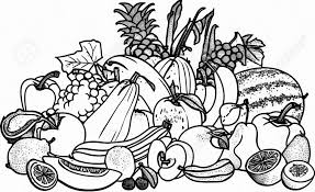 dibujos de frutas verduras animadas
